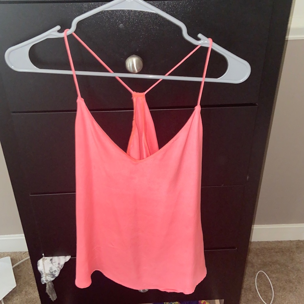 X-Small Silk Coral Cami Top